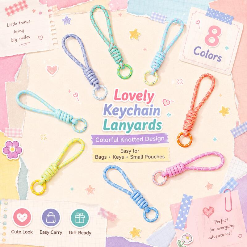 Phone Accessories For Android - 2-5 قطع من حبال المفاتيح الملونة