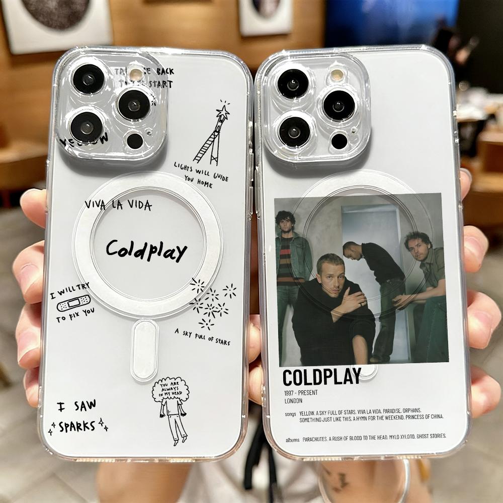 Magnetic Phone Case - جراب هاتف C-Coldplay Rapper Cool جديد