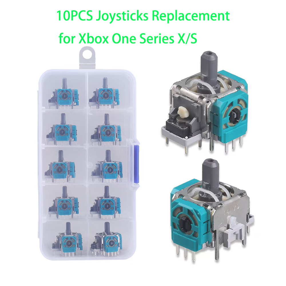 Xbox Phone Accessories - 10 قطعة استبدال عصا التحكم التناظرية