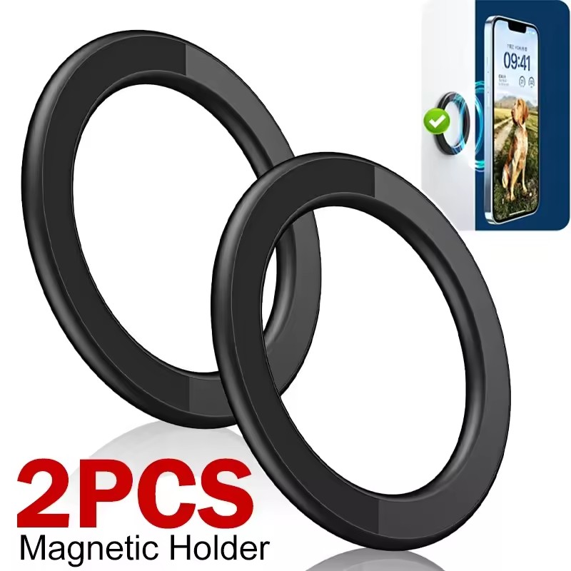 Phone Accessories Stand - حامل حلقي مغناطيسي لاصق قوي متوافق