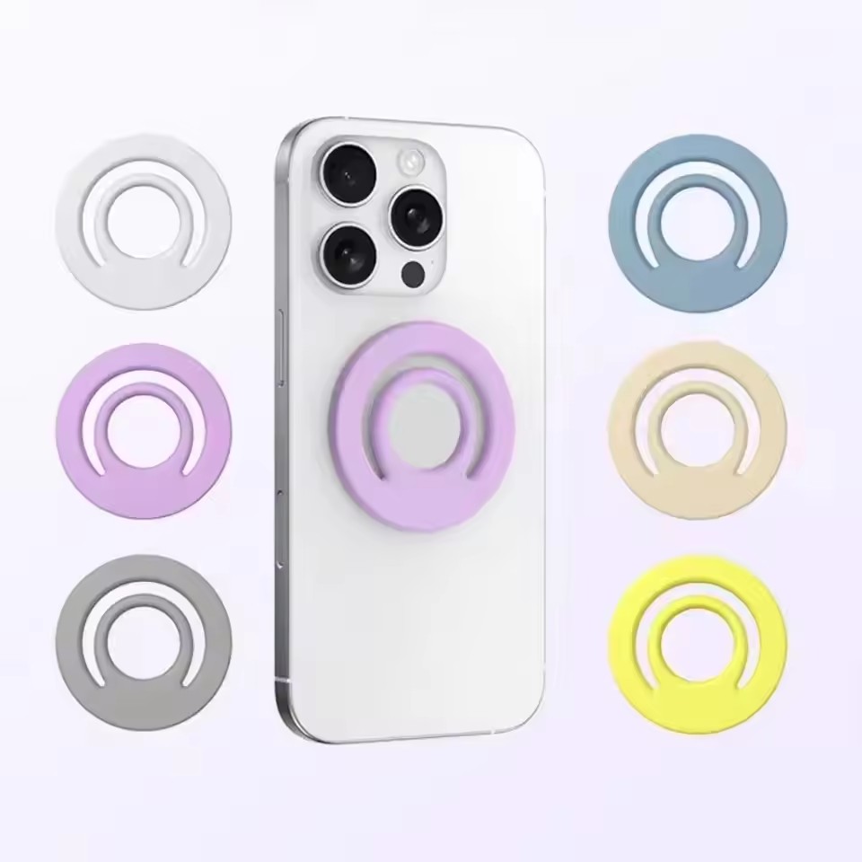Phone Accessories Japan - المغناطيسي سيليكون حامل البنصر حامل هاتف