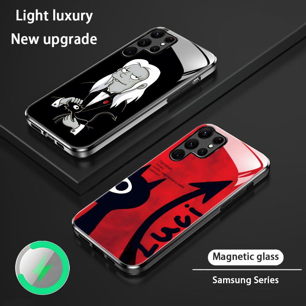 Magnetic Phone Case - جراب هاتف أنيمي لوكسي ديسشانتمنت لهواتف