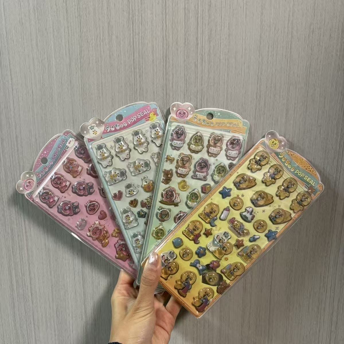 Phone Accessories Images - ملصق أرنب وردي بتصميم كرتوني على