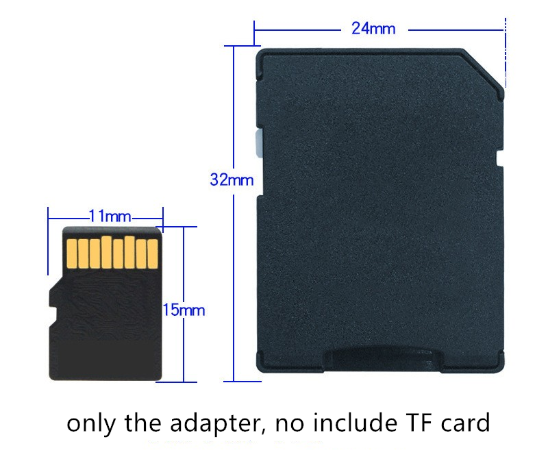 Micro Sd Card - 500 قطعة/مجموعة محول بطاقة مايكرو ترانس