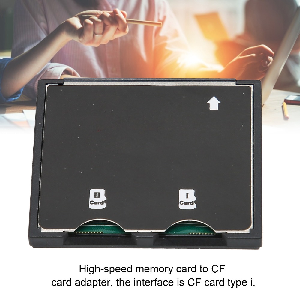 Micro Sd Card - محول بطاقة ذاكرة مزدوجة الفتحات/بطاقة تخزين