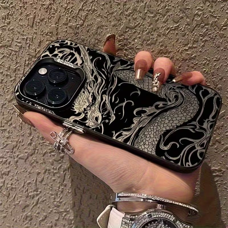 Xo Phone Accessories - غطاء هاتف بنمط توتيم التنين لأجهزة