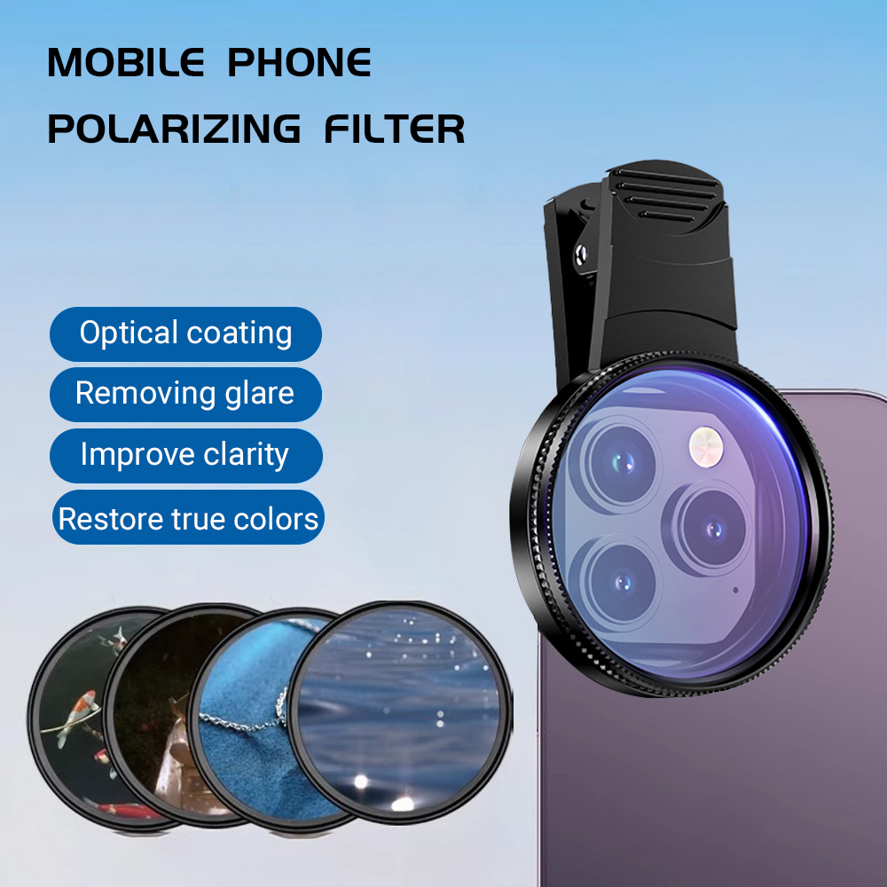 عدسة هاتف محمول 52 ملم، مستقطب - مراجعة Phone Accessories For Android وسعره