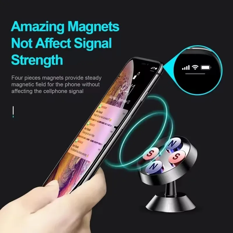 حامل هاتف مغناطيسي للسيارة، حا - مراجعة Phone Accessories Holder Car وسعره