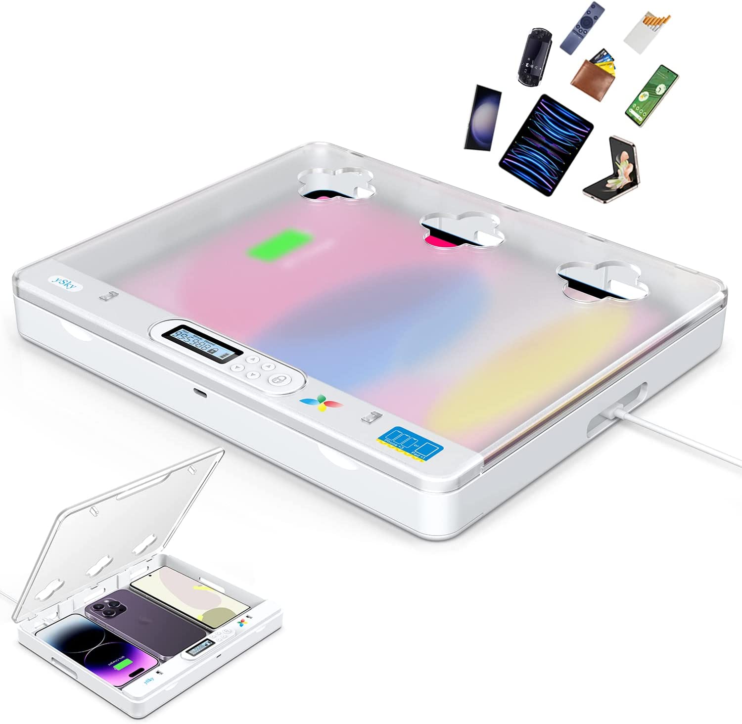 صندوق قفل مؤقت للأجهزة اللوحية - مراجعة Phone Accessories For Boys وسعره