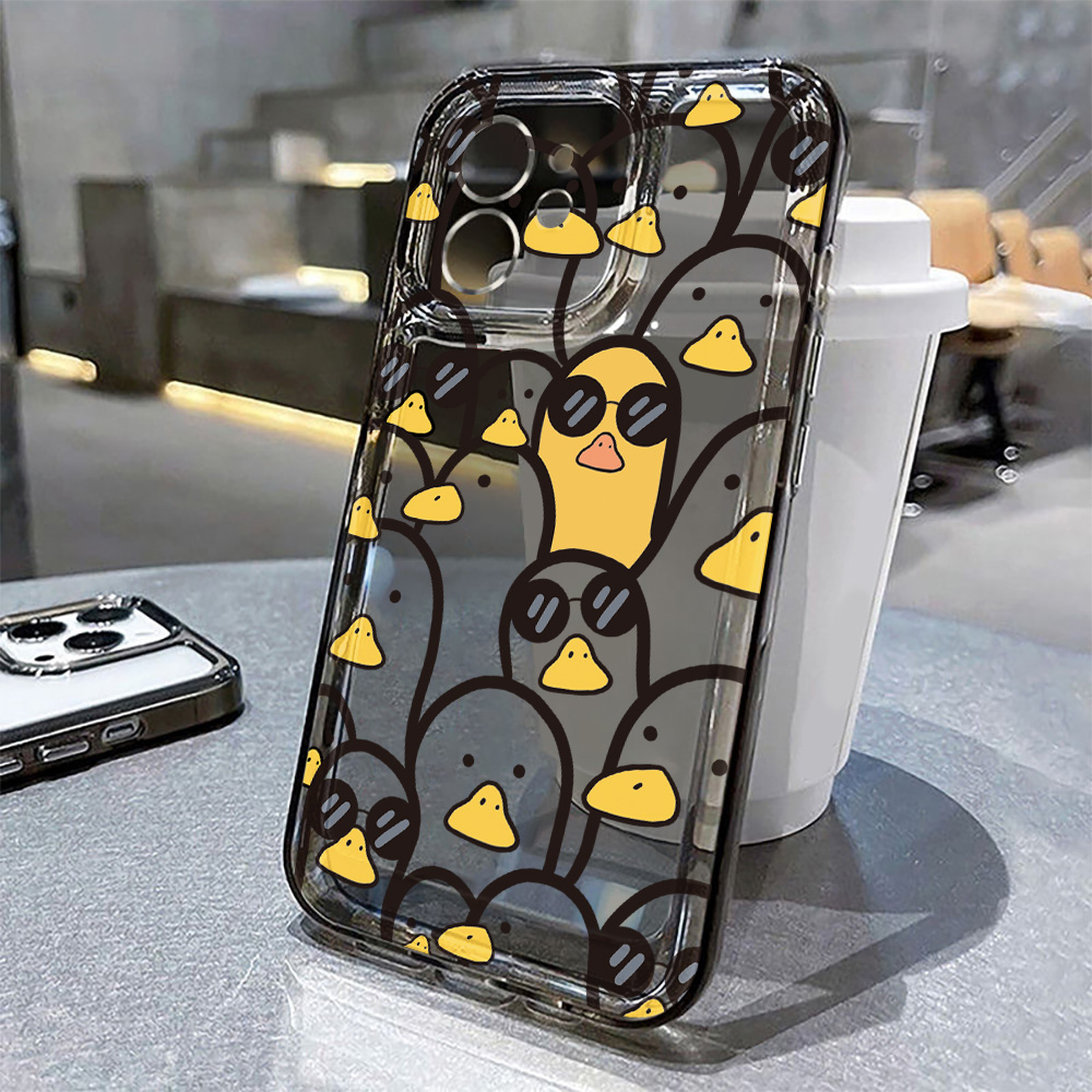 حافظة لطيفة على شكل بطة كرتوني - مراجعة Apple Iphone 15 Pro Max وسعره