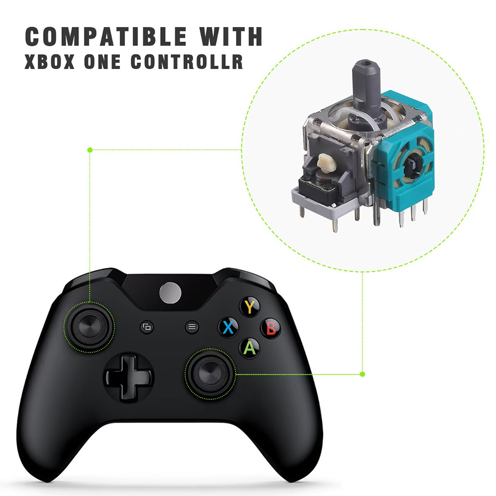 10 قطعة استبدال عصا التحكم الت - مراجعة Xbox Phone Accessories وسعره