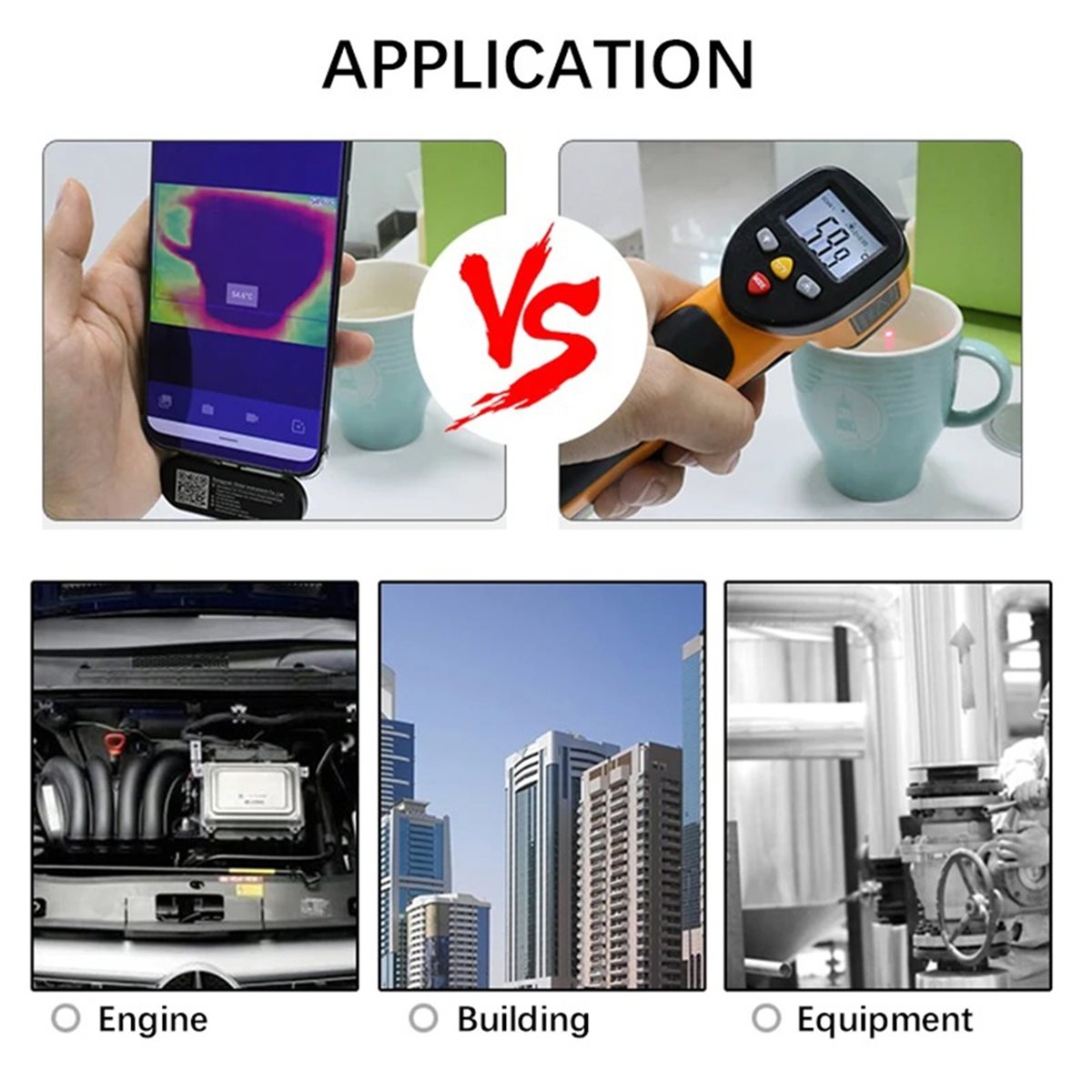 كاميرا حرارية متنقلة مفيدة بمن - مراجعة Phone Accessories Images وسعره