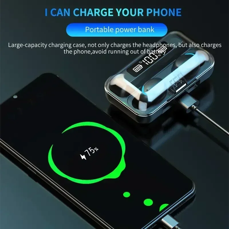 2026 سماعات رأس لاسلكية F9 TWS - مراجعة Bluetooth Earphone Tws وسعره