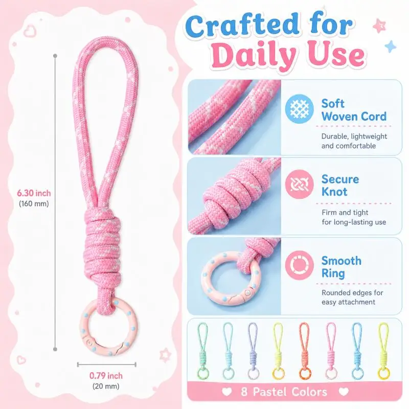 سلسلة مفاتيح منسوجة يدويًا لله - مراجعة Phone Accessories Holder Car وسعره