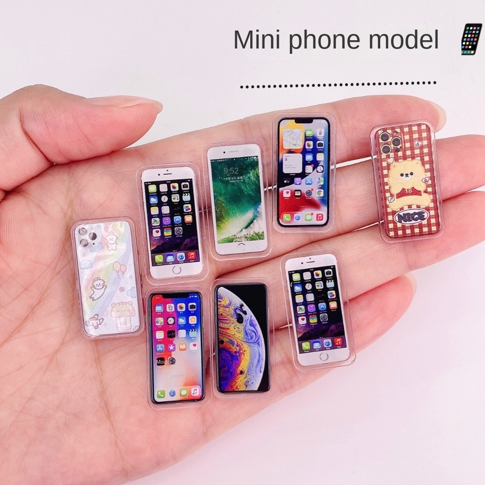 بيت الدمية الأشياء المصغرة للن - مراجعة Phone Accessories Doll وسعره