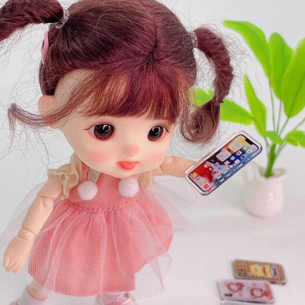 بيت الدمية الأشياء المصغرة للن - مراجعة Phone Accessories Doll وسعره