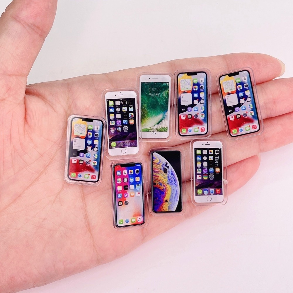 بيت الدمية الأشياء المصغرة للن - مراجعة Phone Accessories Doll وسعره