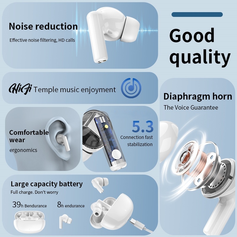 سماعة بلوتوث لاسلكية جديدة TWS - مراجعة Bluetooth Earphone Tws وسعره