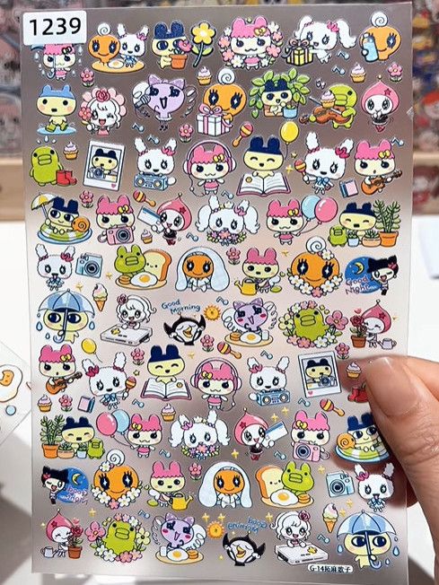 ملصقات تاماغوتشي جديدة منقوشة  - مراجعة Phone Accessories Doll وسعره