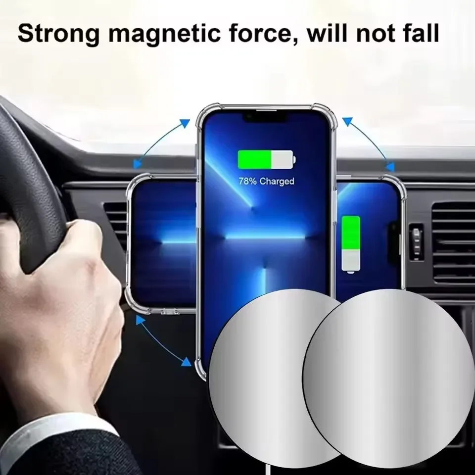 1-5 قطع قرص معدني مغناطيسي 8 س - مراجعة Phone Accessories Japan وسعره