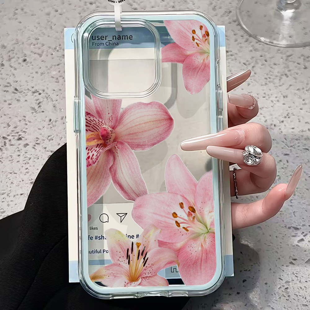 غطاء هاتف شفاف بتصميم زهرة الز - مراجعة Xo Phone Accessories وسعره