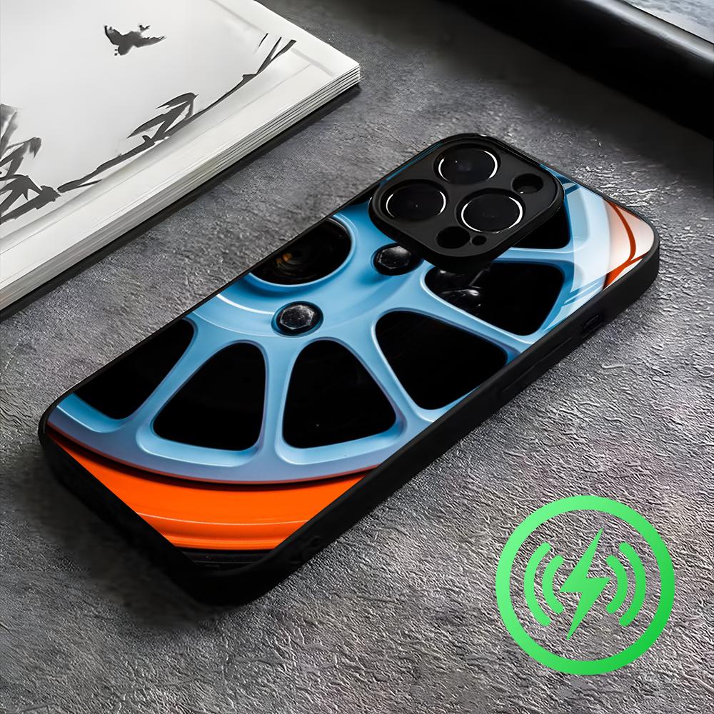 جراب هاتف زجاجي بتصميم سيارة ج - مراجعة Magnetic Phone Case وسعره