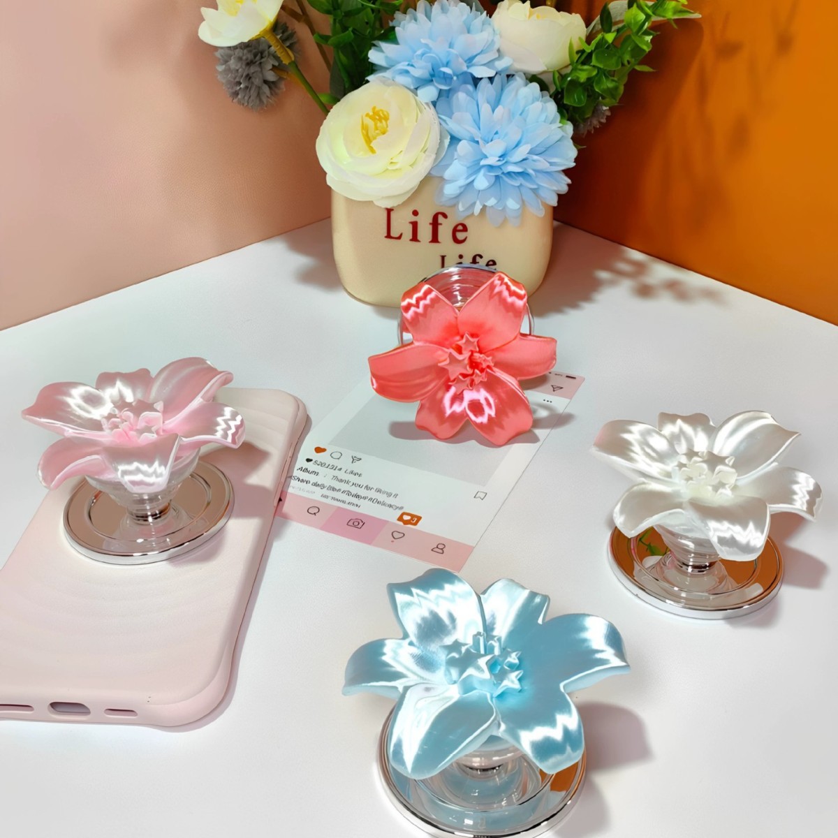 حامل هاتف مغناطيسي لامع على شك - مراجعة Phone Accessories Stand وسعره
