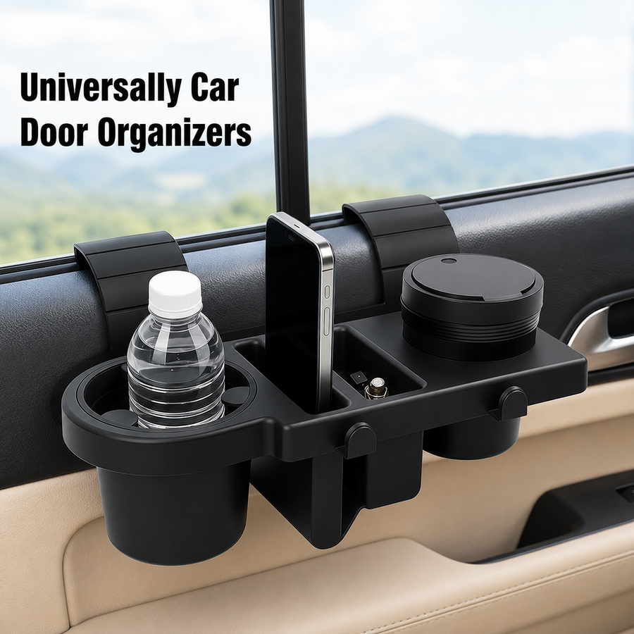 منظم لحافة باب السيارة مع حامل - مراجعة Phone Accessories Hanger وسعره