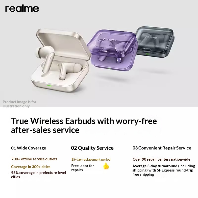 سماعات ريلمي بادز إير 7 الأصلي - مراجعة Bluetooth Earphone Tws وسعره