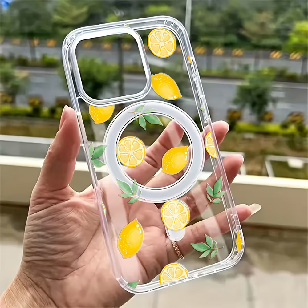 غطاء هاتف صيفي بتصميم الليمون  - مراجعة Magnetic Phone Case وسعره