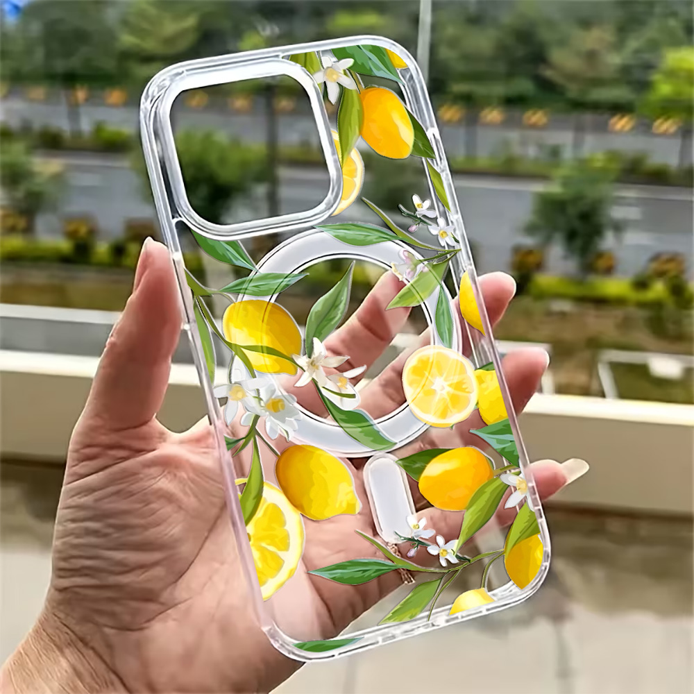 غطاء هاتف صيفي بتصميم الليمون  - مراجعة Magnetic Phone Case وسعره