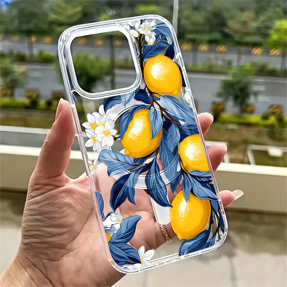 غطاء هاتف صيفي بتصميم الليمون  - مراجعة Magnetic Phone Case وسعره