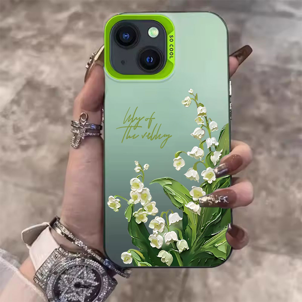 غطاء هاتف بنمط زنبق الوادي لآي - مراجعة Xo Phone Accessories وسعره