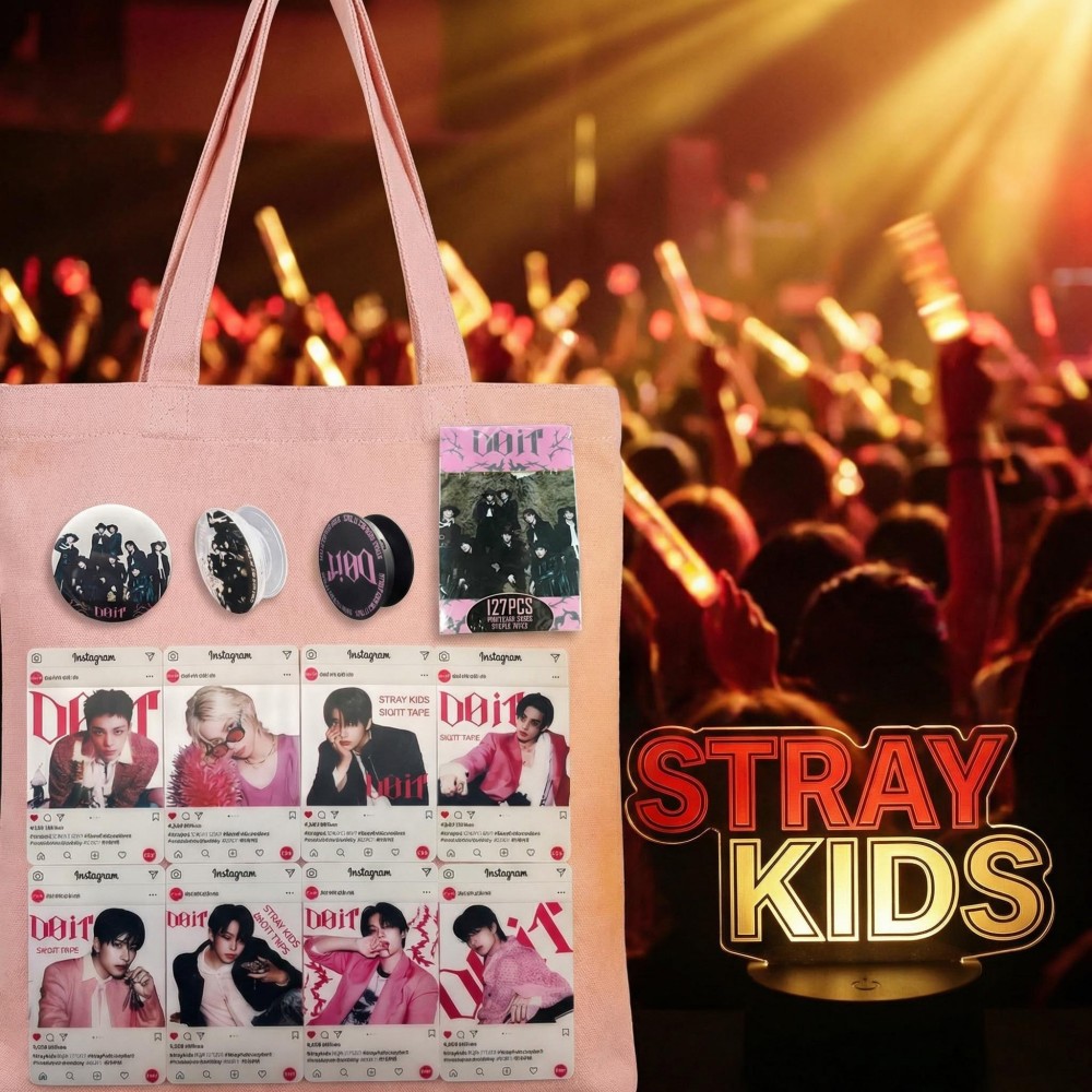 ملصقات صور فرقة K-pop ستراي SK - مراجعة Phone Accessories For Boys وسعره