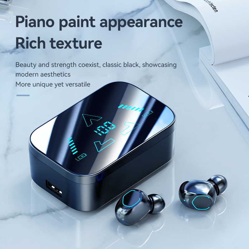 سماعات بلوتوث لاسلكية Domars T - مراجعة Bluetooth Earphone Tws وسعره