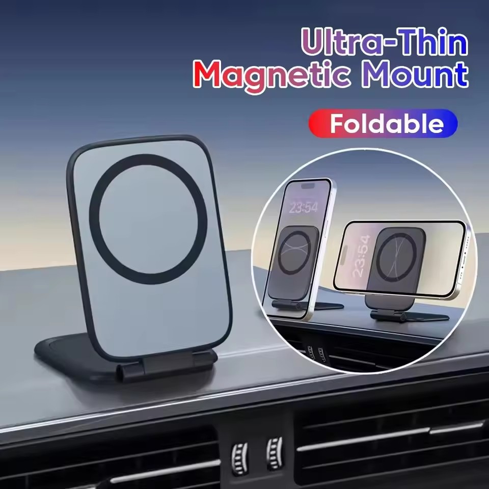 حامل هاتف مغناطيسي فائق النحاف - مراجعة Phone Accessories Holder Car وسعره