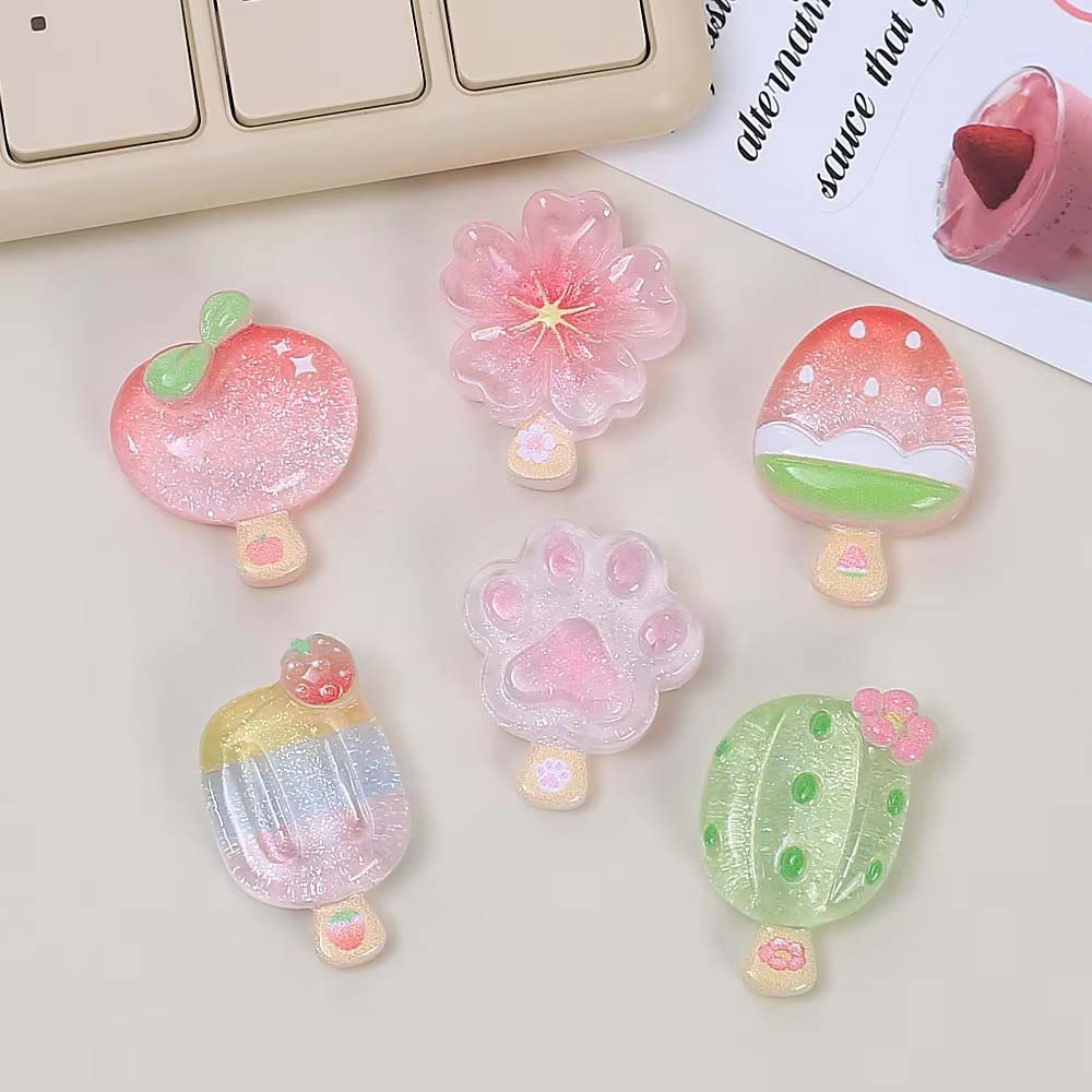 10 قطع من زينة الراتنج الشفافة - مراجعة Phone Accessories For Boys وسعره