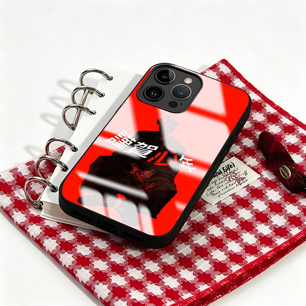 جراب هاتف أنمي دوروهيدورو زجاج - مراجعة Magnetic Phone Case وسعره