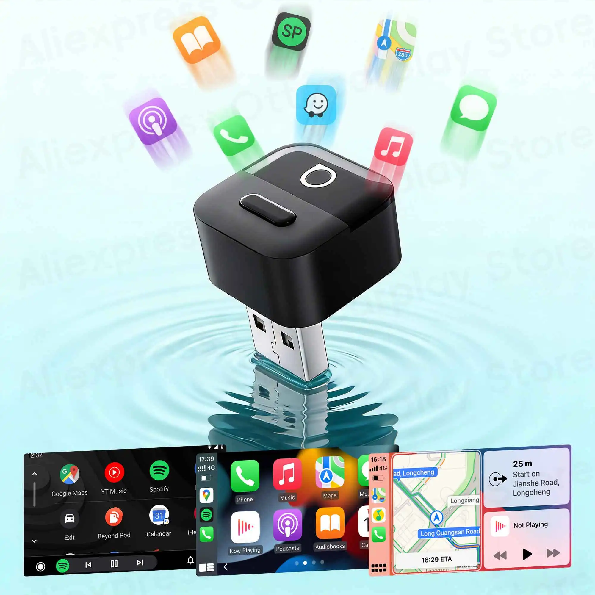 محول OTTOCAST Mini Pico 2026 ل - مراجعة Phone Accessories For Android وسعره